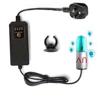 3W UV Disinfection Lamp, Aquarium UV Sterilizer for Green Water and Algae Clean,Home Sanitizer Ozone Free Ultraviolet Light for Fish Tank Phone Keys,Home,Baby Room,Pet,Pond,Hotel