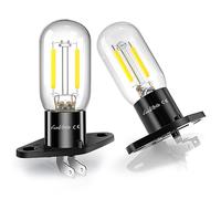 3W Z187 Microwave Bulb 2A 240V LED, 5000K Daylight White LED Microwave Oven Lamp Bulb, 25-30W Equivalent Incandescent Microwave Light Bulb for Universal Microwave Oven- 2Pack