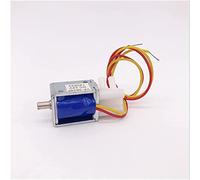 3way Plastic Micro Solenoid Valve Port 2mm 6V 12V 24V Lead Wring Type Release Useful(6V)