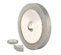3''x 1/2''x 2/5'' Flat Diamond Grinding Wheel Grit 150 Grinding Hard Alloy Cutter, Glass, Tiles, Tungsten Sharpener and Ceramics for Grinder Cutter Tool,78x12.7x10mm