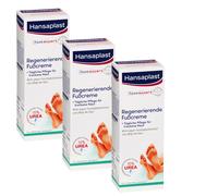 3X 100Ml Hansaplast Foot Expert Regenerating Foot Cream 10% Urea