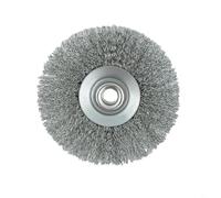 3x 115mm Carbon Steel Wire Wheel Disc for Rust Removal and Metal Grinding, Compatible with Angle Grinders