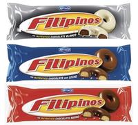 3x 128g Filipinos White, Milk, Dark Chocolate Tea Biscuits, from Artiach Spanish Cookies from Spain