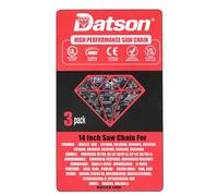 3X 14 Inch (35cm) 3/8" LP Pitch, .043"(1.1 mm)Gauge- 52 Drive Links Replacement for ChainSaw Chain for EINHELL：FORTEXXA 18/30,GE-LC 3635 LI,GP-LC 36/35 Li,GREENWORKS：GD40CS15 (CSF403),GD48CS36(CSE402)