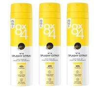 3X 150Ml 8X4 Anti-Transpirant Splashy Citrus N°16 48H Protection Spray