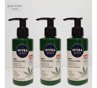3x 150ml Nivea Men Sensitive Pro Face and Beard Balm Effectively Soothes