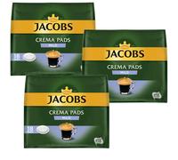 3x 18 Jacobs Crema Pads Mild Coffee Roasted Creamy Taste UTZ Certified