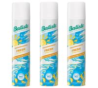3x 200ml Batiste Dry Shampoo Fresh Citrus Refreshes Hair Without Drying Out