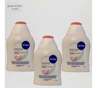 3x 250 ml NIVEA intimo Sensitive Liquid Intimate Wash for Women Gentle Care