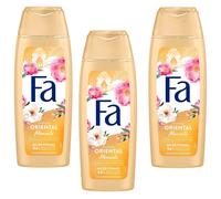 3x 250ml Fa Oriental Moments Wüstenrose- & Sandelholz- Scent Care Shower Cream