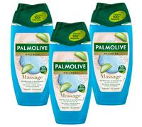 3x 250ml Palmolive Aroma Sensations Mineral Massage Shower Gel Peeling Cream