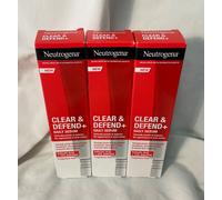 3x 30ml NEUTROGENA Clear & Defend+ Daily Serum 30 ml