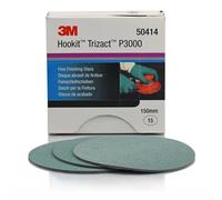 3m Trizact Hookit 443sa Grain 3000 Abrasive Disc 15 Units Silver