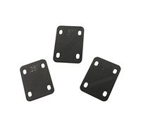 3x 4 Holes Neck Plate Gasket Replace Cushion Shim Durable for Bass Guitarist