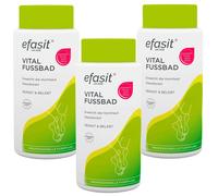 3X 400G Efasit Classic Vital Foot Bath With Plant Soap And Essential Oils