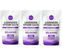 3X 450g Elysium Spa Natural Lavender Epsom Salts - Bundled by Smart Cutie