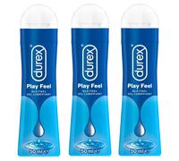 3X 50Ml Durex Play Feel Lubricant Intensive Gel Water-Based Washable Erotik