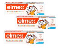 3X 50Ml Elmex Kids Toothpaste 2-6 Years Cavity Protection For Milk Teeth