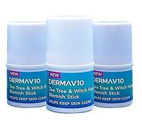 3x 6g Healthpoint Derma V10 Blemish Stick, Tea Tree And Witch Hazel, For Clearer Skin, Calming And Soothing - Bundled by GetInStyle Shop