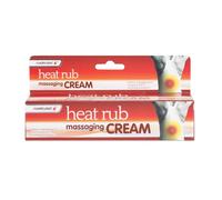 3X 70g MasterPlast Heat Massaging Cream, Deep Rub, Fast Relief, Soothing, Warm Massage for Muscle Discomfort (3 Tubes)