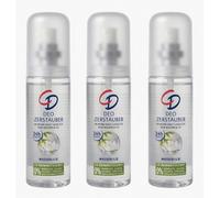 3x 75ml Aluminium-Free Deodorant Spray Water Lily Vegan Cruelty Free 24h Protect