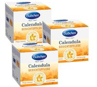 3X 75Ml Bübchen Calendula Face Care Cream Can For Dry Baby Skin