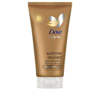 3x 75ml Dove Body Love Summer Revived Gradual Self-Tan for Face & Body, Medium to Dark Results