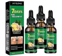 3X 7days Ginger Nail Care Serum,Nail Fungus Treatment, Moisturize the Cuticle & Strengthen Nails and Helps Nails Healthy Growth