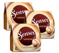 3X 8 Senseo Coffee Pads Double Pad Holder Type Cappuccino Milk Range Soft Creamy