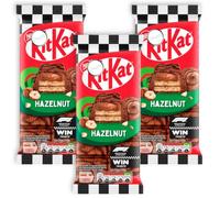 3x 99g Kit Kat F1 Hazelnut Chocolate Sharing Bar