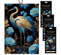 3x Air Freshener Car Vanilla Air Freshener Stork with Vanilla Fragrance Perfume Interior Tuning Decoration Car Air Freshener