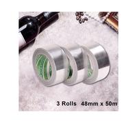 3X Aluminium Foil Tape Roll Self Adhesive Insulation Reflective Duc