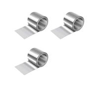 3X Aluminum Flashing Roll,6inx10ft Metal Roof Panels, (0.0078Inch/0.2mm) Aluminum Sheet Roll for Roofing Panels and DIY