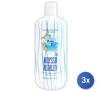 3x Alyssa Ashley Body-Hands 500 Ml. Ocean Blue