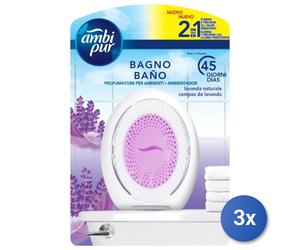 3X Ambi-Pur Odor Absorber Home Gel Lavender
