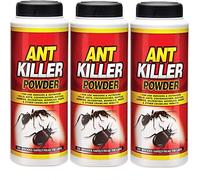 3x Ant Killer Powder for Indoor and Outdoor Use Strongest Ant Killer for Lawns, Home, Garden to Kill Ants, Cockroaches, Woodlice, Earwigs and Crawling Insects