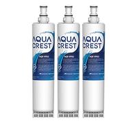3X AQUACREST 4396508 Fridge Water Filter, Compatible with Whirlpool 4396508 4396510,SBS002 SBS003 SBS004 SBS200 S20BRS EDR5RXD1 481281729632 461950271171 (3)
