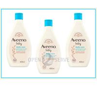 3x Aveeno Baby Daily Care Gentle Bath & Wash Sensitive Skin | Oat Extract- 400ml