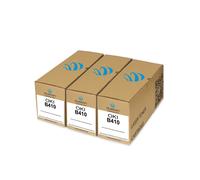3x B410, 43979102 Toner Black Compatible with OKI B410 B430 B430d B430dn B440