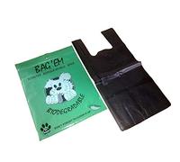 3X BagEm Poo Bags Dogs | Dog Poop Bags with Tie Handles | Dog Poo Bags | Biodegradable Dog Poop Bags | Dog Poop Bags with Tie Handles total 150 Bags