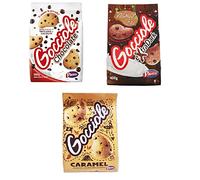 3x Barilla Pavesi Gocciole Italian Biscuits Cookies with Dark Chocolate Drops 500