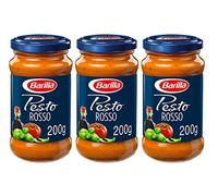 3X Barilla Pesto Rosso with Tomato, Basil & Balsamic Vinegar from Modena IGP for Pasta 200g