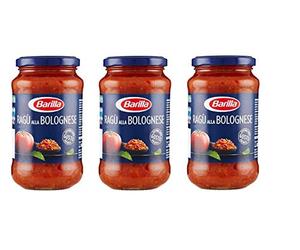 3X Barilla Ragù alla Bolognese Tomato Sauce with Pork for Pasta 400g Ready to Eat!