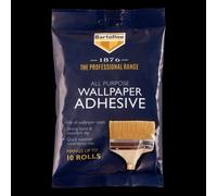 3X Bartoline 1876 All Purpose Wallpaper Adhesive Easy Mix Formula Strong 10 Roll