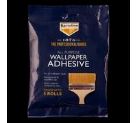 3X Bartoline 1876 All Purpose Wallpaper Adhesive Easy Mix Formula Strong 5 Roll