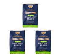 3X Bartoline 1876 Exterior Masonry Filler Cement-Based Crack Hole Gap 4.5Kg
