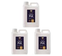 3X Bartoline 1876 Pva Adhesive & Sealer Multi-Purpose Bond Agent Drying 2.5L