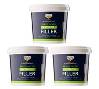 3X Bartoline 1876 Ready Mixed Exterior Filler Shrink Crack Resistant White 2.5Kg