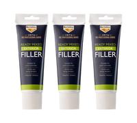 3X Bartoline 1876 Ready Mixed Exterior Filler Shrink Crack Resistant White 330G