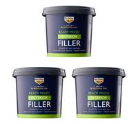 3X Bartoline 1876 Ready Mixed Exterior Filler Shrink Crack Resistant White 5Kg